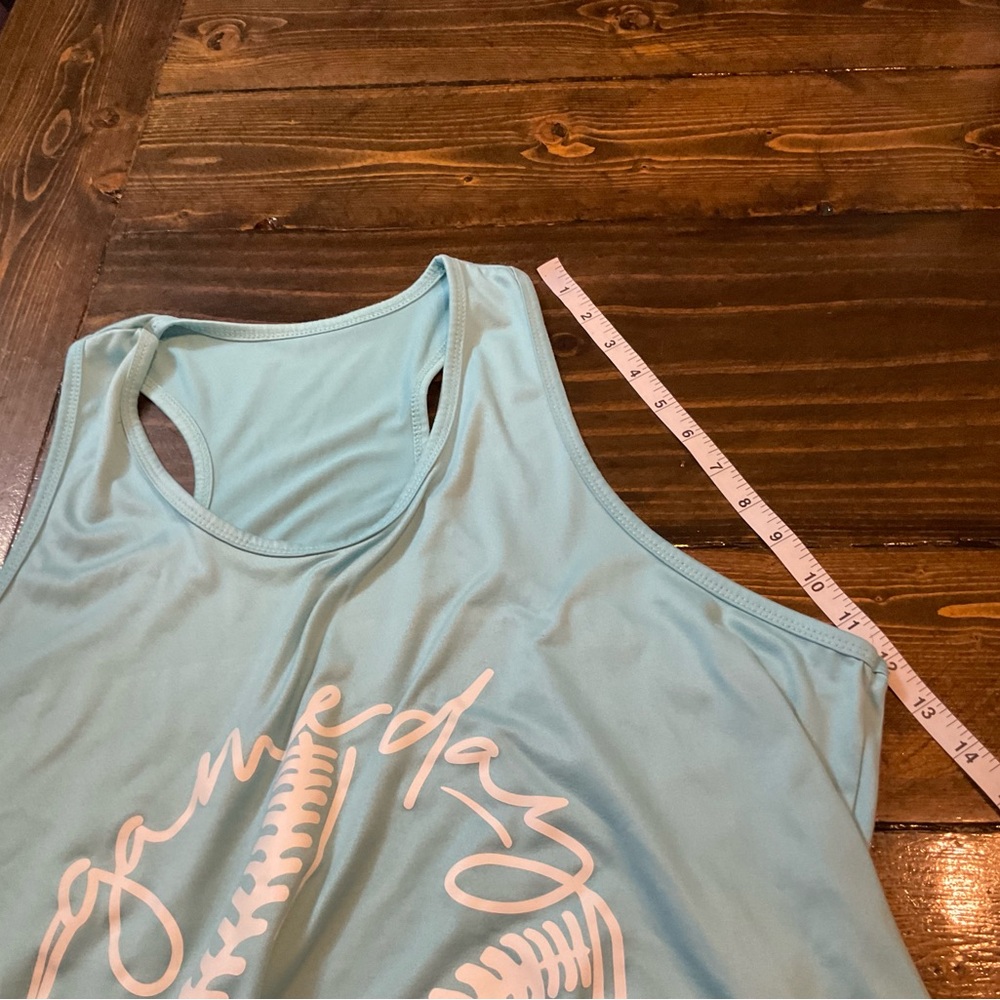 Source Unknown Blue Muscle Tee - Picture 4 of 5